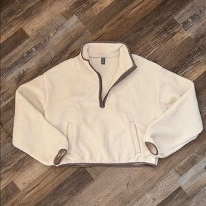 Joe Fresh Off-White Sherpa Jacket